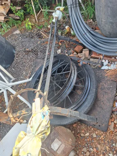 Eixo para carreta ou carroça