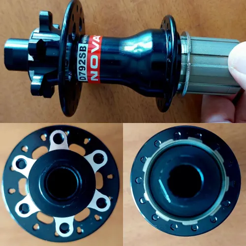 Cubo Traseiro Nova D792SB - ciclismo
