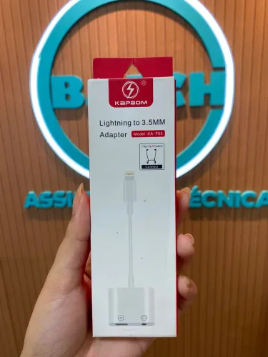 Adaptador Lightning para P2