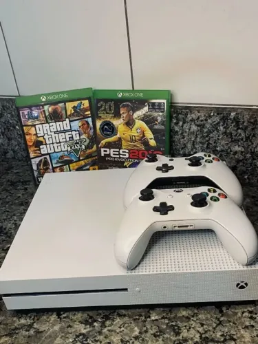 Xbox one S HD 1 tera Impecável 
