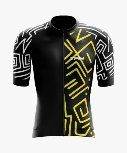 Camisa de Ciclismo Zíper Total com Design Moderno
