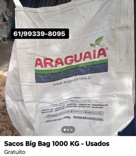 Sacos Bag 1000 Kg - Big Bag