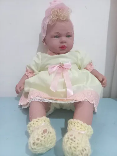 Linda Boneca Bebê 48 cm 