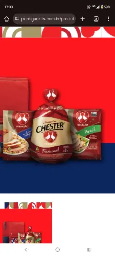 Kit Chester Perdigão 