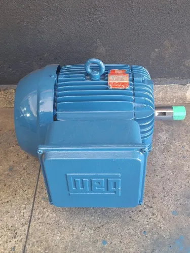 Motor Elétrico WEG Industrial 7.5 cv alta rotaçao 220/440volts