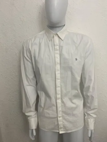 Camisa Siberian Tamanho M Branca Slim Fit Ótimo Estado