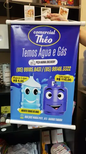 Banner para divulgar sua marca e serviços lona 