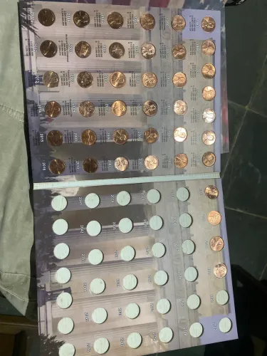 Coleção completa Lincoln Cents 1909-2034 - 2 álbuns originais -