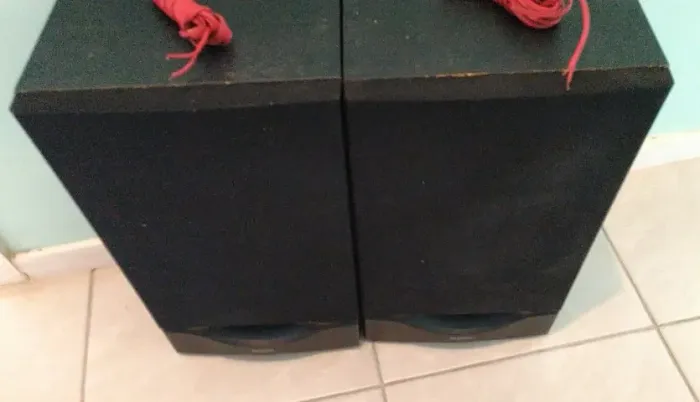Par de Caixas Acústicas Sharp CP-260 - Envio para todo o país pelo OLXPay