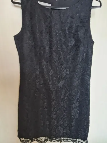 Vestido Preto em Renda