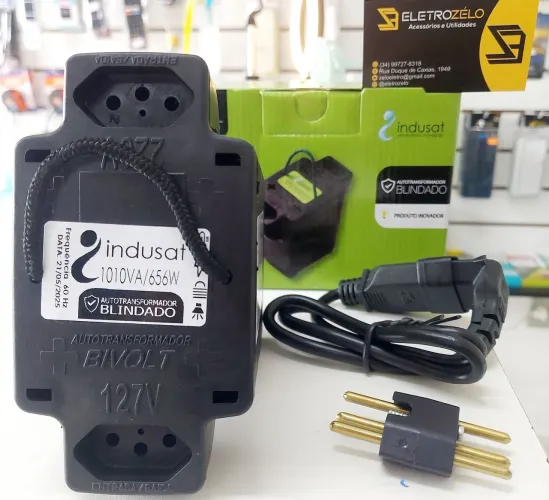 Transformador Bivolt Blindado Indusat 1010va/656w