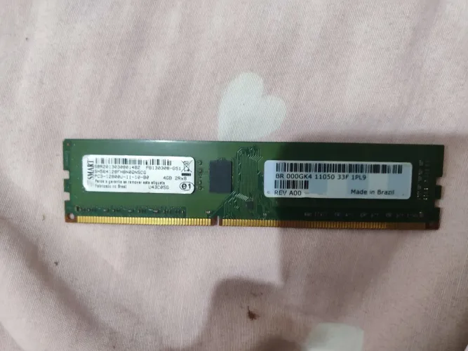 Memória RAM 4GB DDR3 Smart - PC3-12800U 2Rx800U