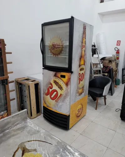 Cervejeira industrial 220v 560 litros 8 caixas de cerveja 3 meses de garantia 