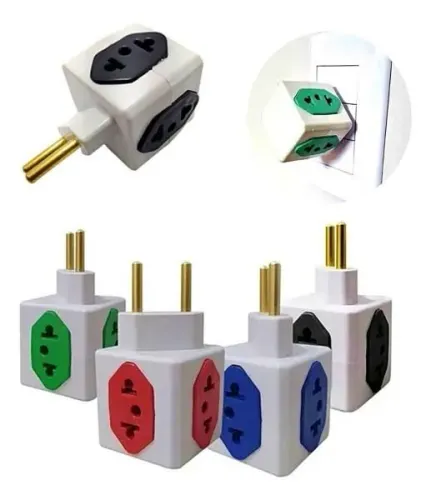Adaptador cubo para tomada