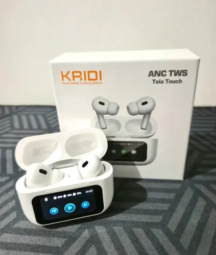 Fone de Ouvido Bluetooth com Tela Touch (Produto Novo)