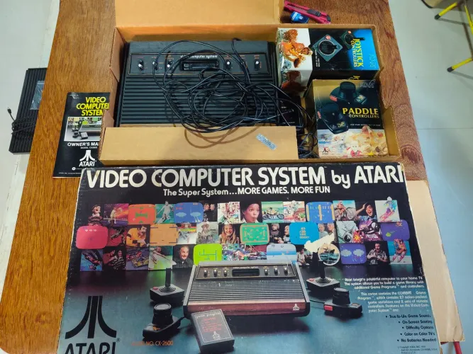 Atari americano LS leia o anúncio 