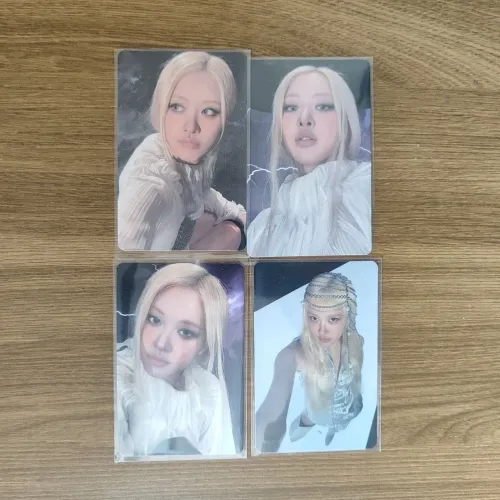 Photocards Rose Deadline Silver - Blackpink