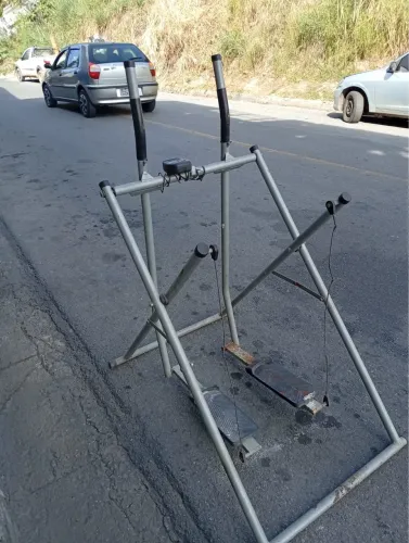 Simulador de caminhada com leitor