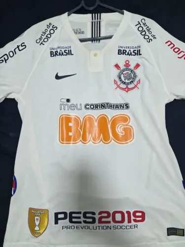 Camisa Corinthians final paulistão 2019 MODELO JOGADOR
