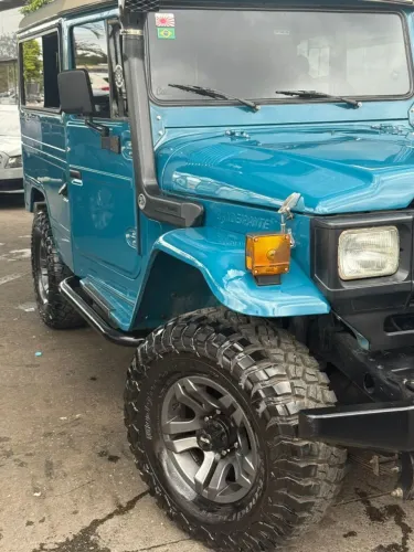 Toyota Band.Jipe Cap.de Aço Chas. Longo Diesel 1991