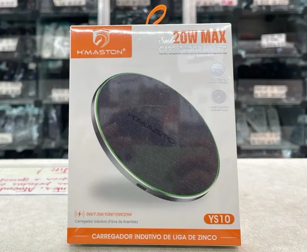 Carregador sem fio por indução Hmaston YS10