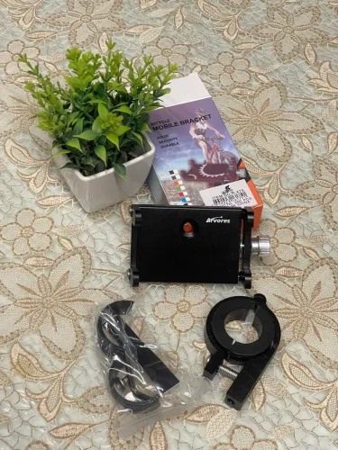 Suporte Universal para Celular de Bicicleta e Moto R-A75 - Rotação 360°