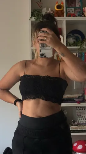 Blusinha de alcinha renda 