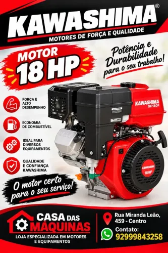 Motor kawashima 18 Hp