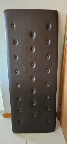 Cabeceira para Cama Box Casal Padrão (Estilo Capitonê) - Fixação de Parede