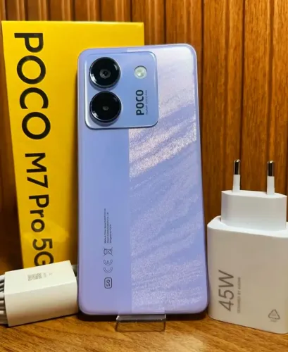 Poco M7 Pro 5G Carregamento Turbo TurboCharge Original Completo Na Caixa