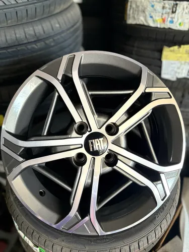 Jogo de rodas r15 novas 4x98 Fiat