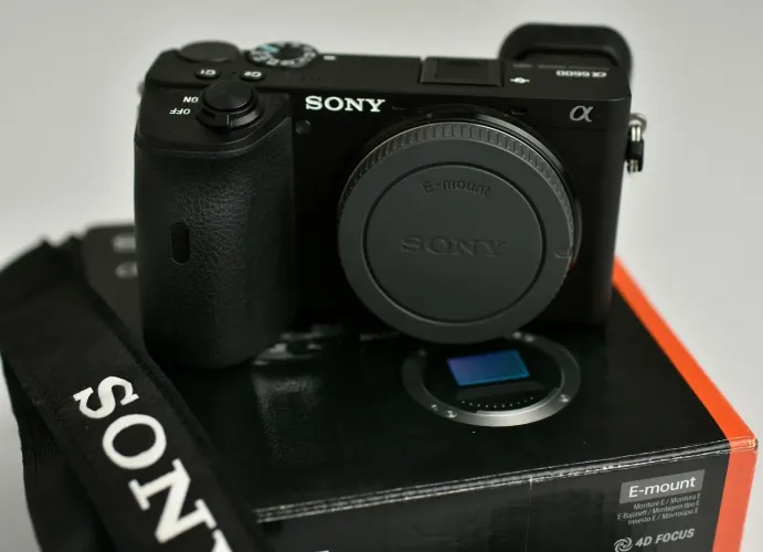Sony Alpha 6600 ILCE-6600 sem espelho cor preto