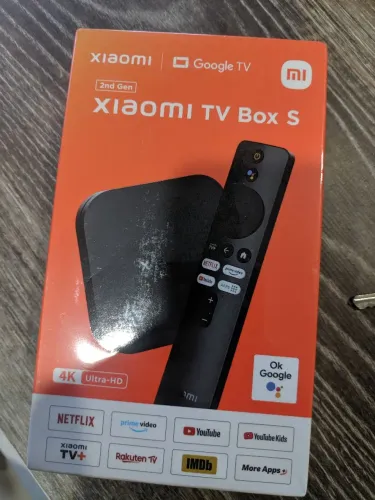 xiaomi mi TV Box S 2nd Gen 4k lacrado