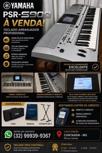 Teclado Yamaha PSR S900