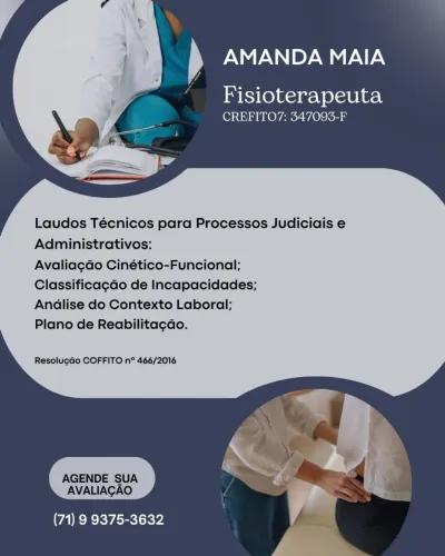 Laudo de Perícia Técnica Fisioterapêutica - por Teleconsulta 