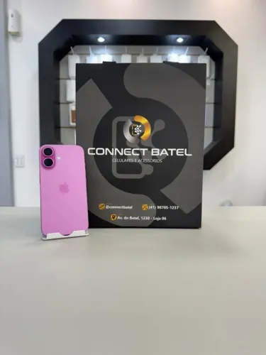 iPhone 16 256gb Rosa - Bateria 97% - Avaliamos Seu Usado - 3999,00 Loja Fisica.