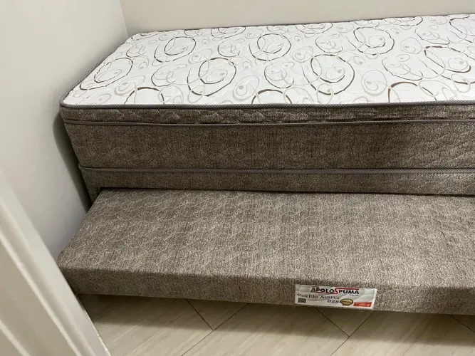 Cama BOX Solteiro 2x1
