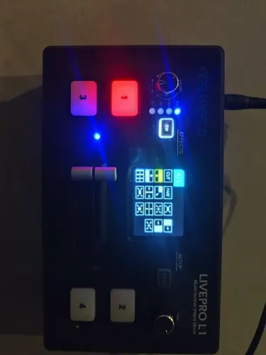 Switcher de Vídeo LivePro L1 - Novo, Nunca Usado