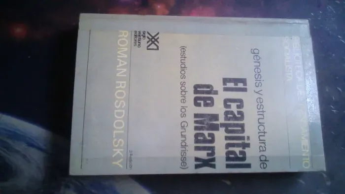 Livro Genesis y estructura de el capital de Marx - Rosdolsky