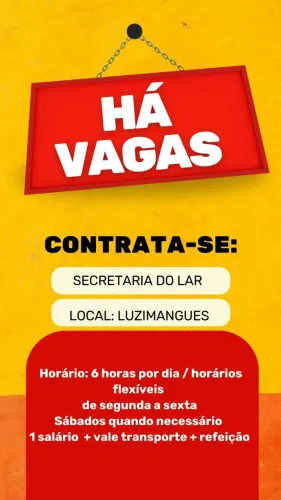 03 vagas de emprego 