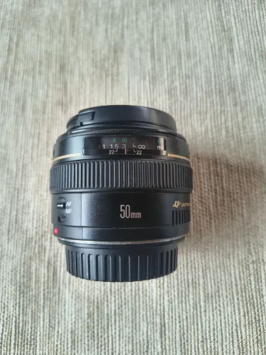 Lente 50mm 1.4 Canon Ultrasonic 