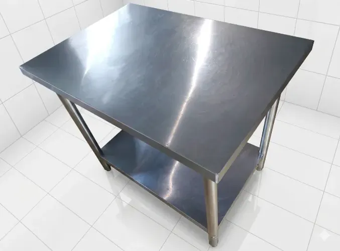 [DESCONTÃO]  Mesa Inox Reforçada Ultra-Robusta - R$234 no cartão de crédito