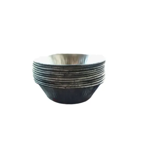 Conjunto - 11 "copinhos" Metálicos de Alumínio para Suporte para Velas.