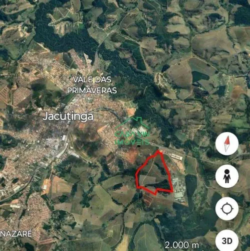 Área à venda, 460000 m² por R$ 13.000.000,00 - Jacutinga - Jacutinga/MG