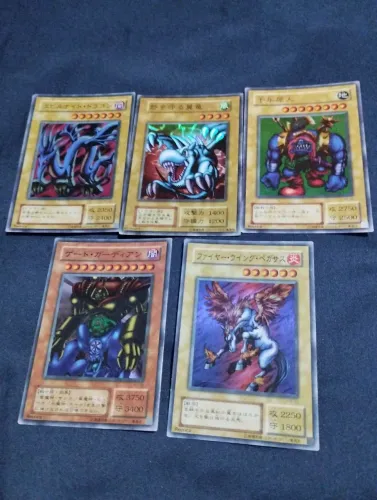 YUGIOH OCG FORBIDDEN SUPER RARE CONJUNTO 5 CARTAS