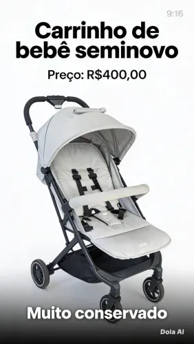 Carrinho para bebê Litet