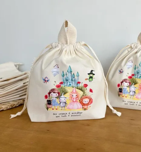 KIT MINIBAG PERSONALIZADA - 10 UNIDADES