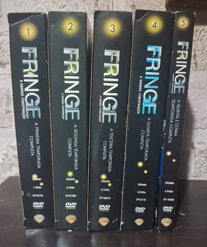 DVD FRINGE SÉRIE COMPLETA COM AS 5 TEMPORADAS