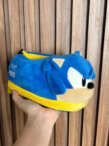 Pantufa infantil - Sonic 