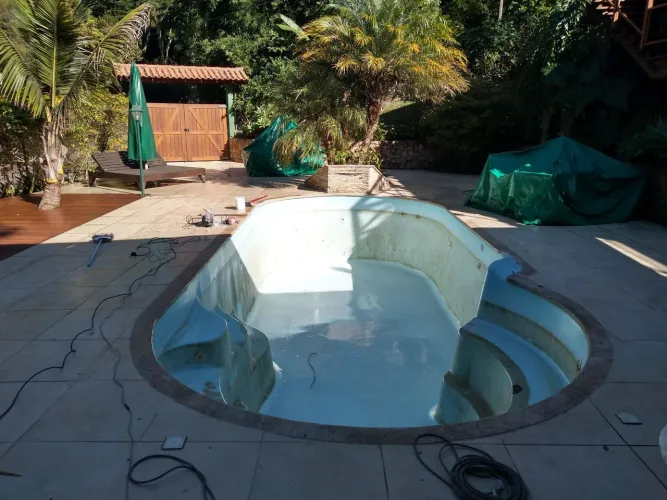 Reforma de piscinas de fibra